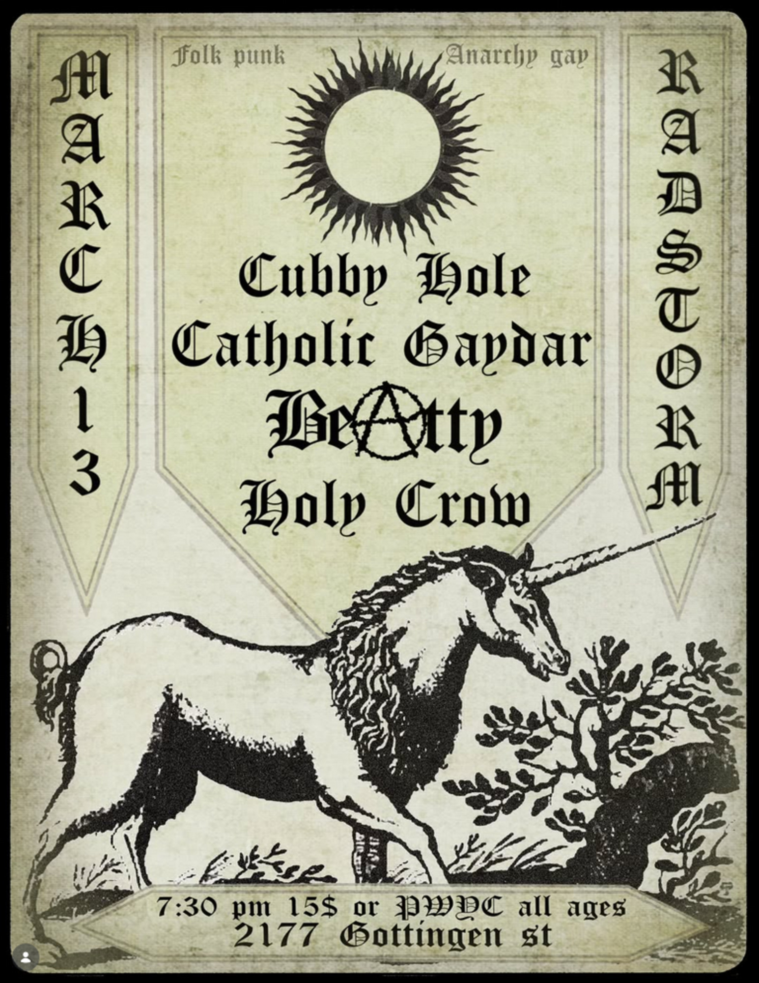 Concert Flyer
