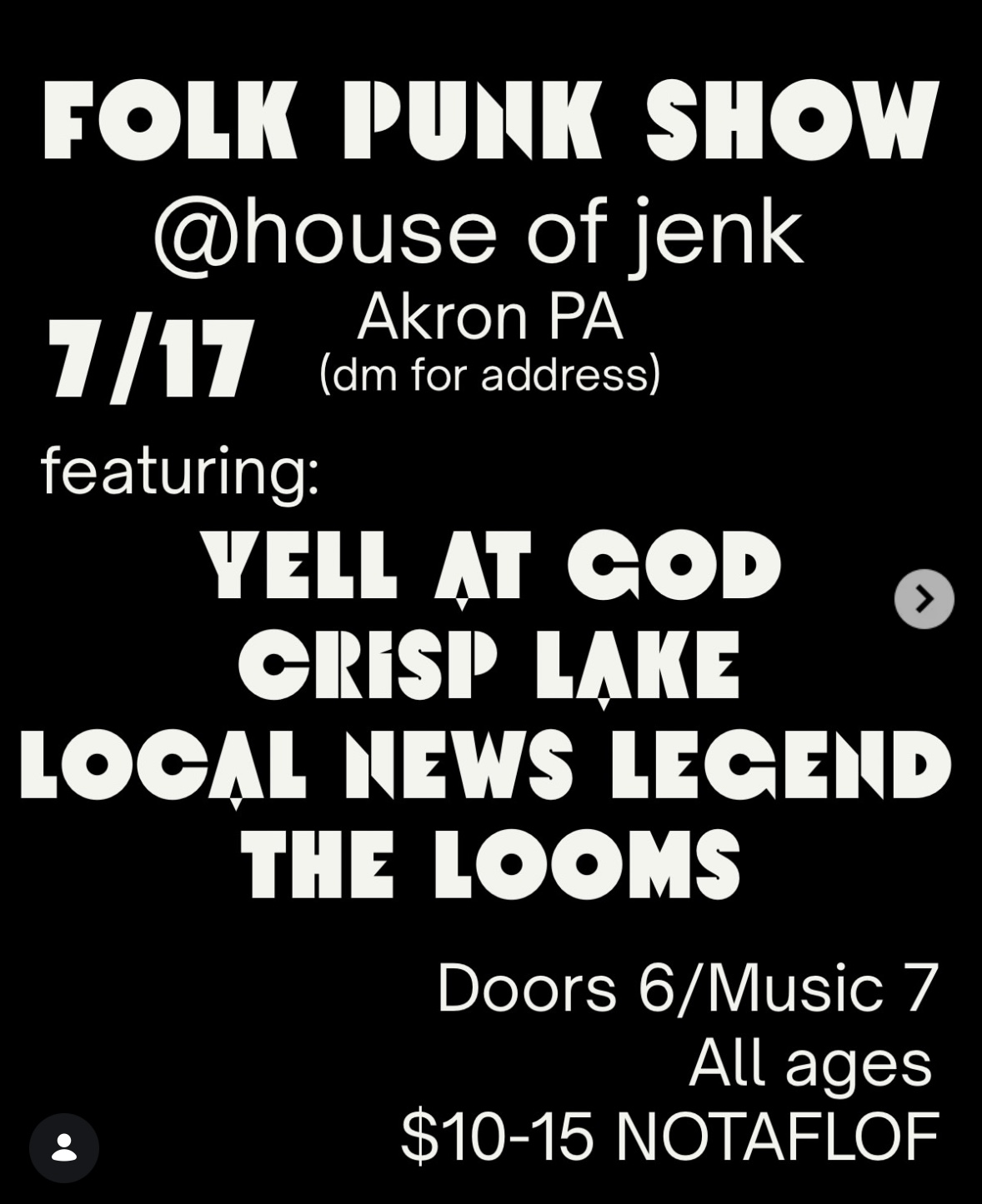 Concert Flyer